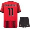 Original Trikotsatz AC Mailand Ibrahimovic 11 Heimtrikot 2023-24 Für Kinder